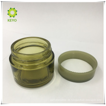 Bereiftes skincare Glas grüne Kappe 4oz grüne kosmetische Glasgläser bilden Behälter